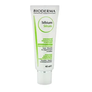 سرم لایه بردار پوست بایودرما مدل Sebium Night حجم 40 میلی لیتر