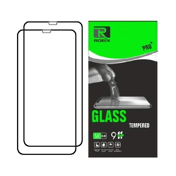 محافظ صفحه نمایش روبیکس مدل FL-iP12pro مناسب برای گوشی موبایل اپل iPhone 12pro بسته دو عددی