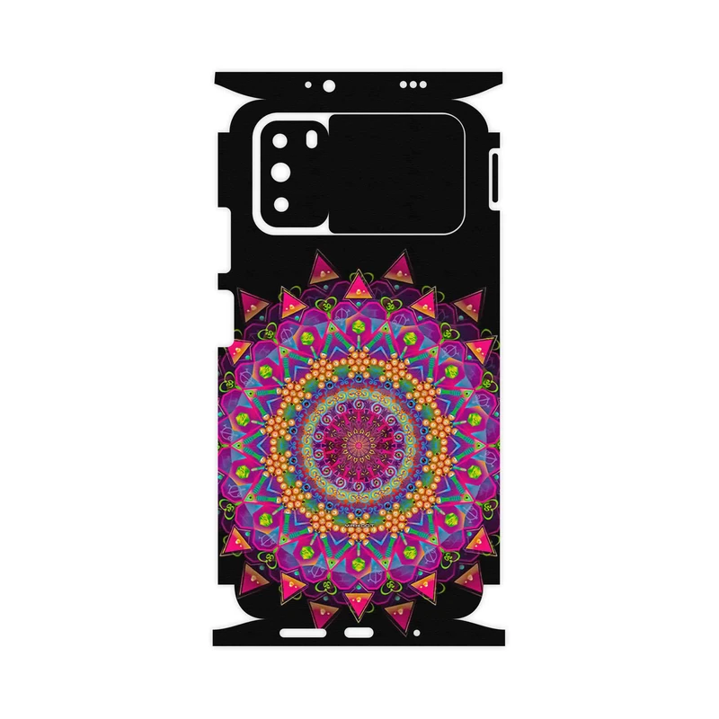 برچسب پوششی ماهوت مدل Mandala Design 5-FullSkin مناسب برای گوشی موبایل شیائومی Poco M3