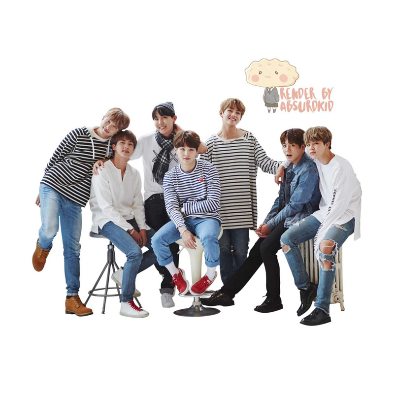 استیکر لپ تاپ گیم مون طرح Bts کد 11133
