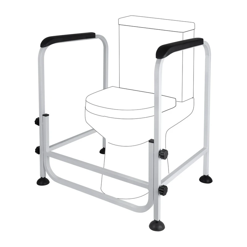 عکس شماره 7 : فریم کمکی توالت فرنگی آرامش سازان مدل تعادل کد as70