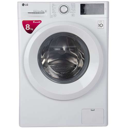 ماشین لباسشویی ال جی مدل WM-821 ظرفیت 8 کیلوگرم