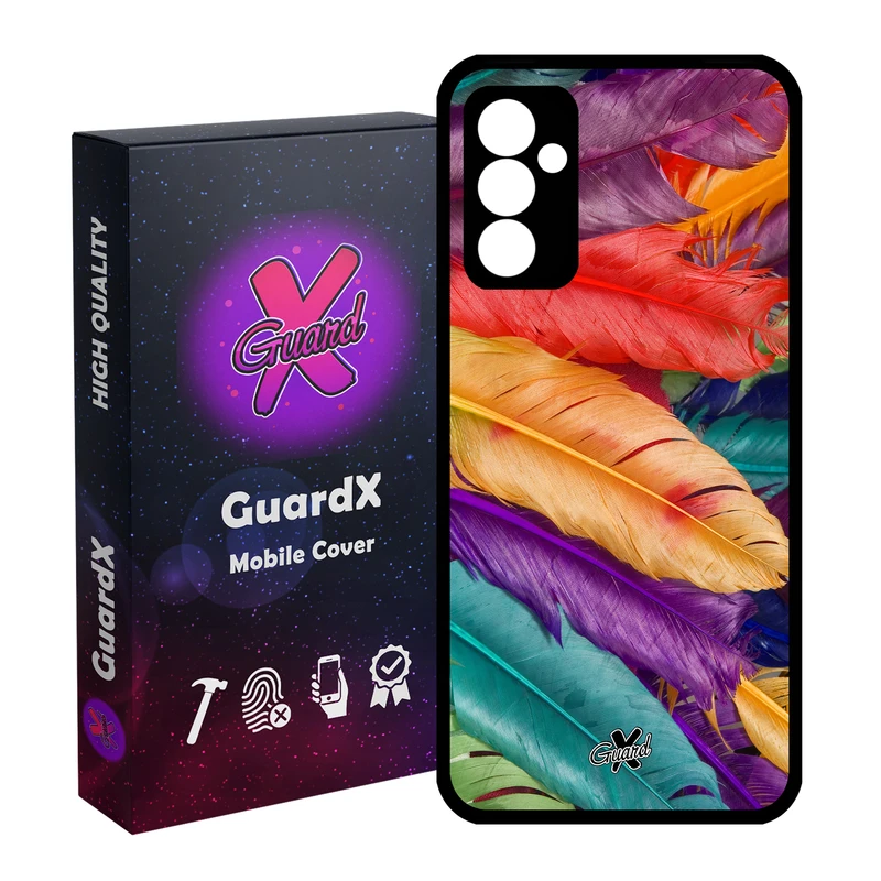 کاور گارد ایکس طرح Feather مدل Glass10180 مناسب برای گوشی موبایل سامسونگ Galaxy A34 / A34 5G