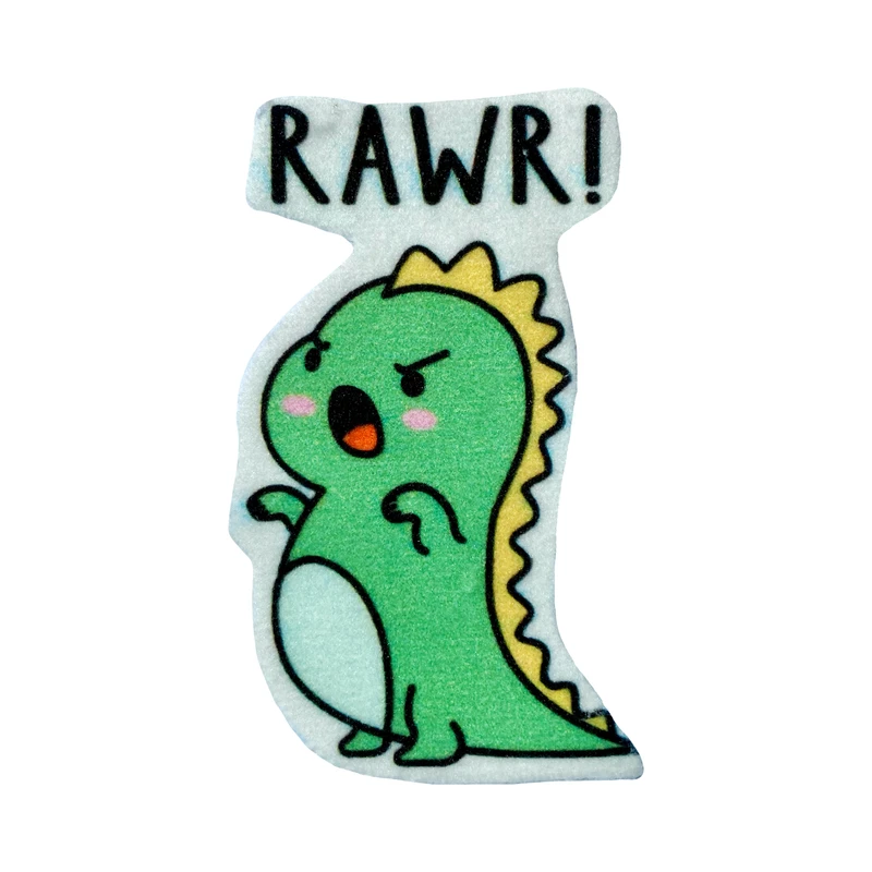 استیکر پارچه و لباس مدل حرارتی طرح دراگون کد ۰۱