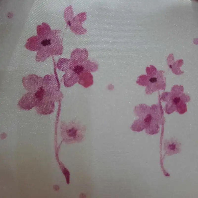 چشم بند خواب مدل ساتن ابریشم طرح شکوفه گیلاس