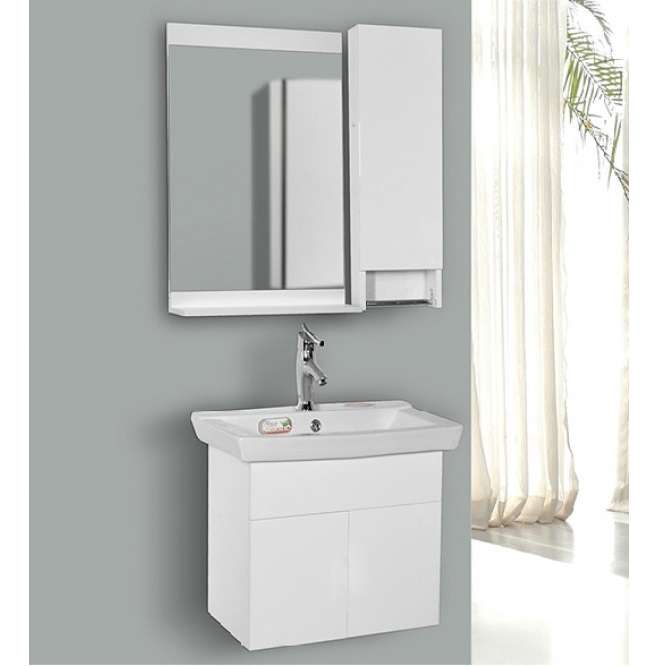 ست کابینت روشویی کاسپین مدل آسپن  به همراه آینه و باکس