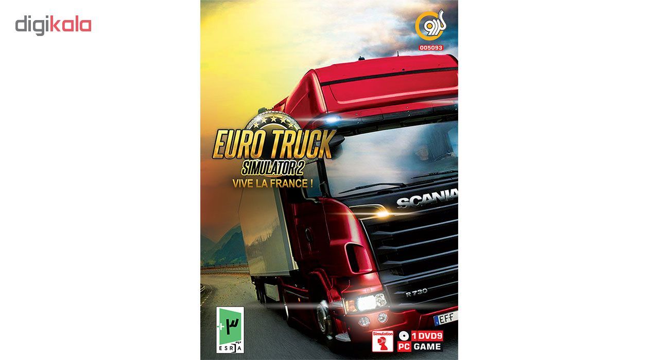 بازی Euro Truck Simulator 2 Vive la France مخصوص PC