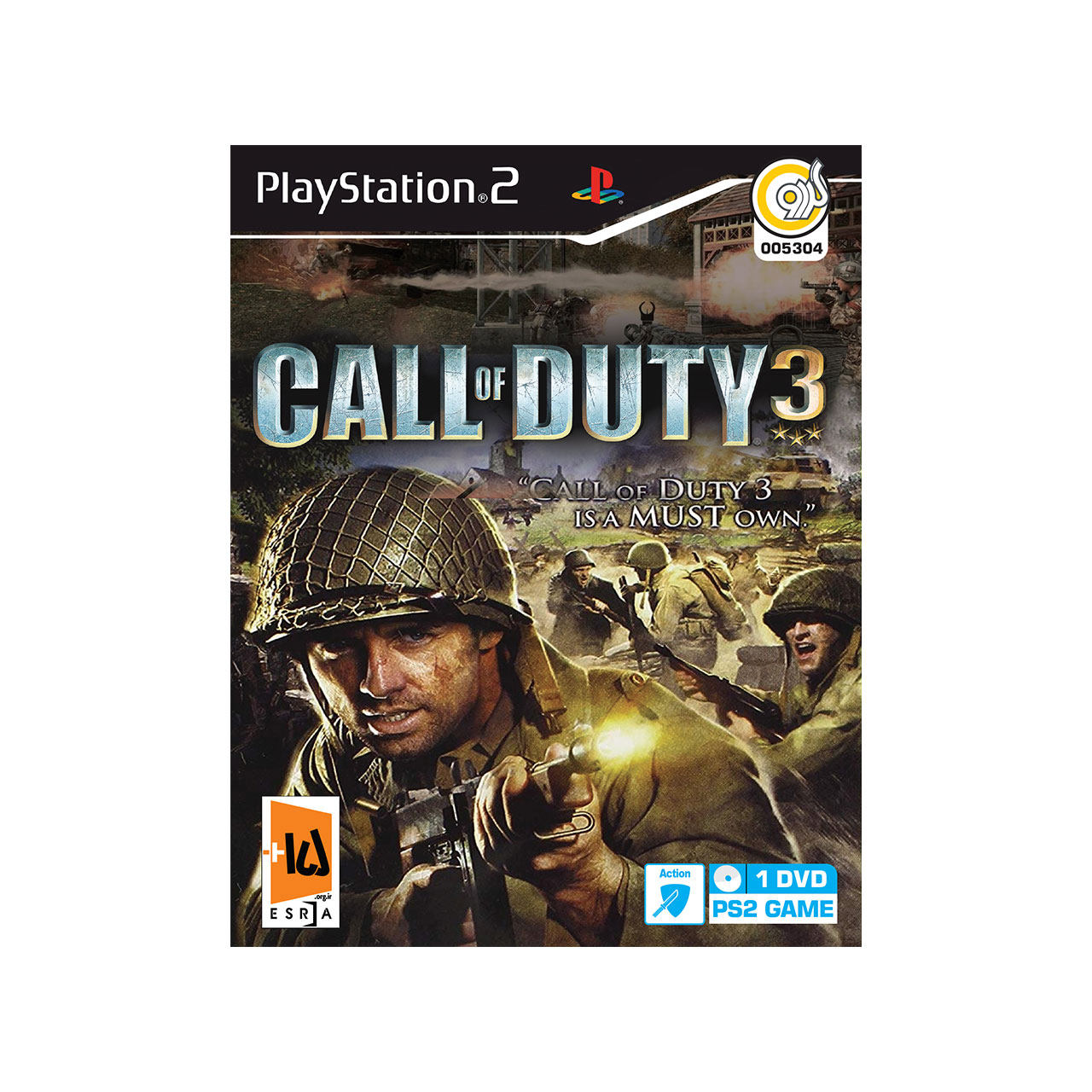 Ø¨Ø§Ø²ÛŒ Call of Duty 3 Ù…Ø®ØµÙˆØµ PS2 - 