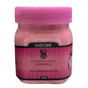 کره بدن سادور مدل Victoria Secret مناسب برای انواع پوست وزن 300 گرم