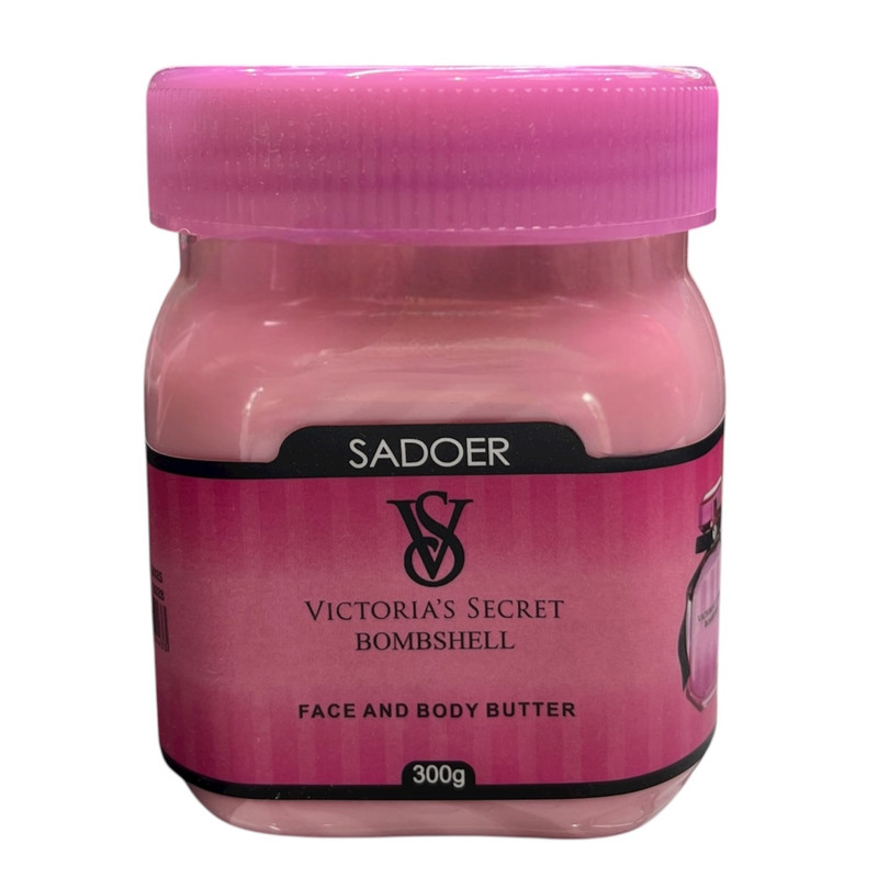 کره بدن سادور مدل Victoria Secret مناسب برای انواع پوست وزن 300 گرم