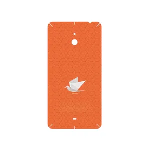 MAHOOT Minimalist origami bird Cover Sticker for Nokia Lumia 1320