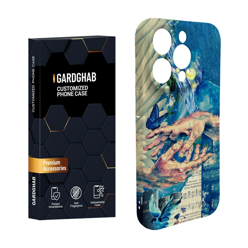 کاور گارد قاب مدل هنری مناسب برای گوشی موبایل اپل iPhone15 pro