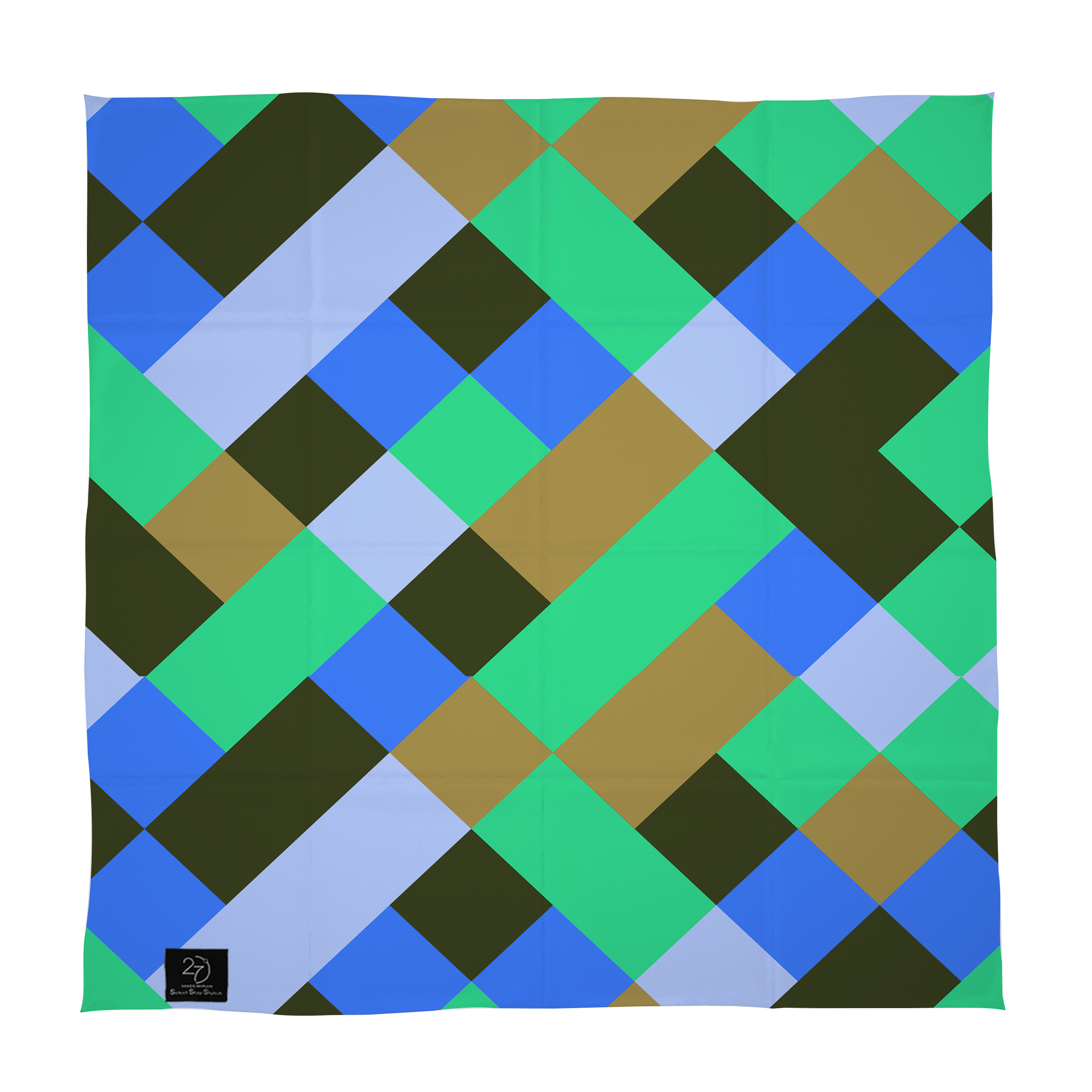 دستمال سر و گردن 27 طرح انتزاعی کد J07