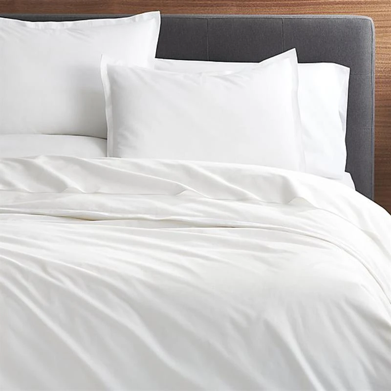 سرویس ملحفه کاورست غزال مدل White-23 دونفره شش تکه سایز 180