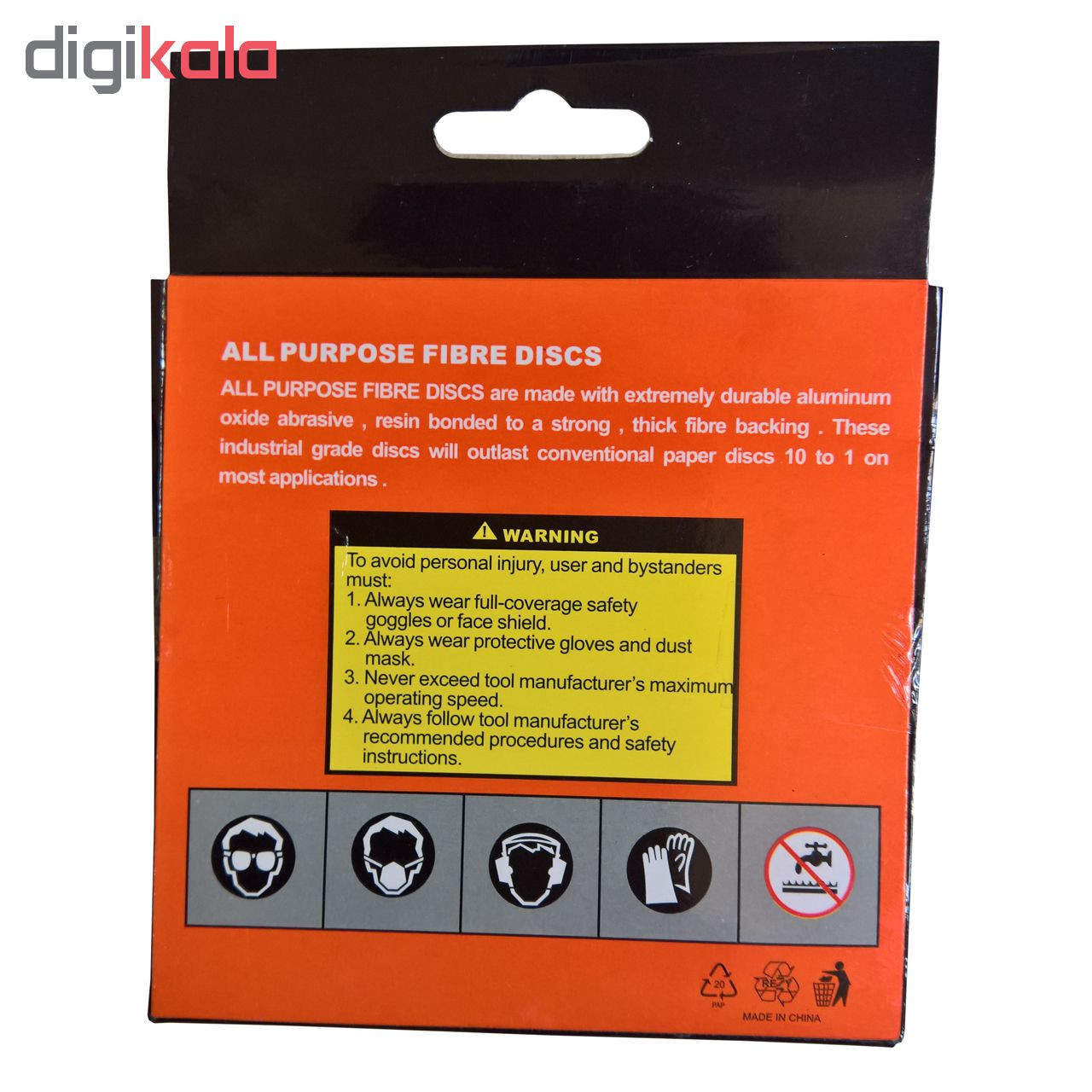 ورق سنباده دیسکی اورینت کرافت مدل P100 قطر 115 میلی متر ورق سنباده دیسکی اورینت کرافت مدل P100 قطر 115 میلی متر