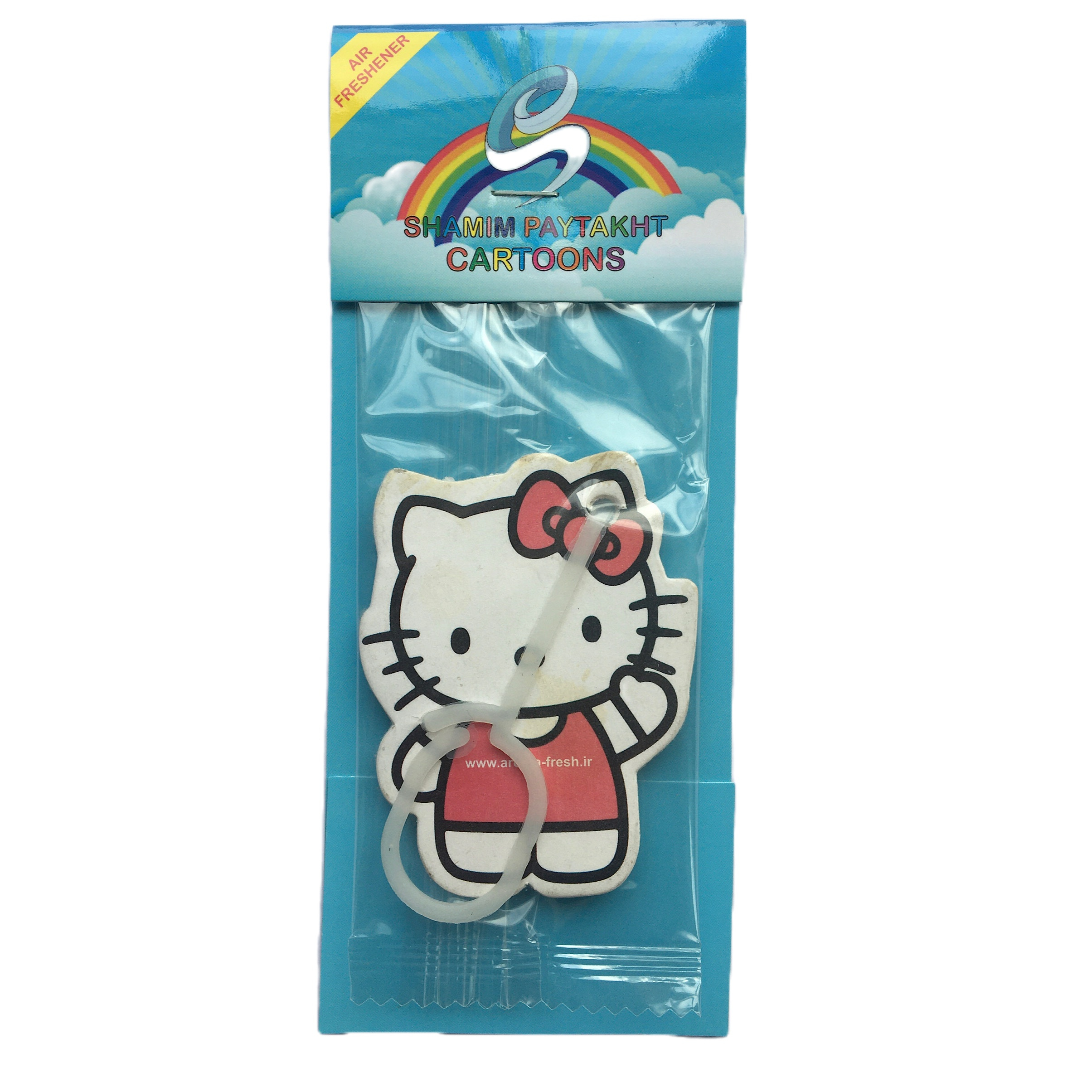 خوشبوکننده خودرو شمیم پایتخت مدل کارتونی hello kitty