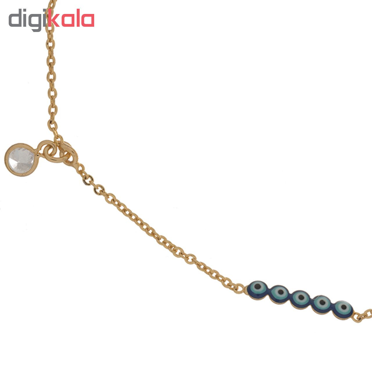 پابند زنانه طرح چشم نظر مدل 1-467