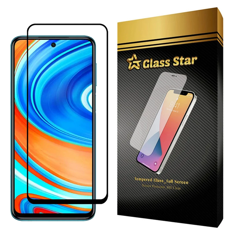محافظ صفحه نمایش گلس استار مدل CRM مناسب برای گوشی موبایل شیائومی Redmi Note 9 Pro Max