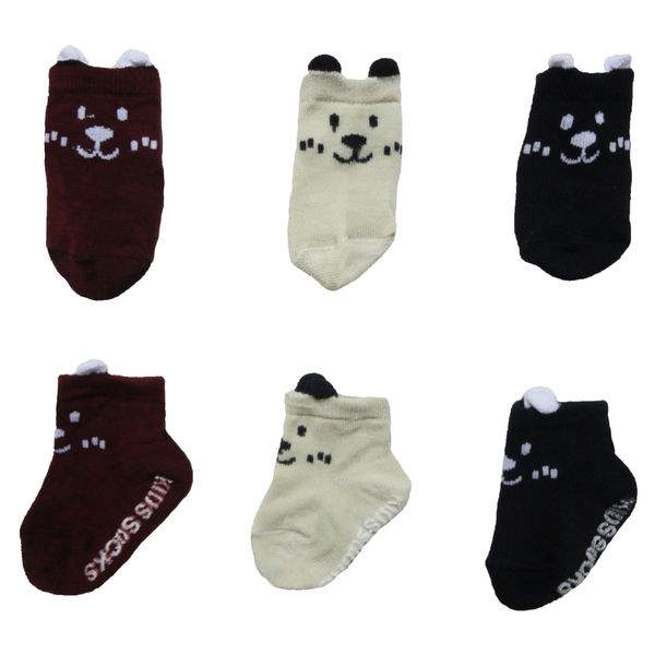 جوراب نوزادی فیلاردی مدل bear-set3 بسته 3 عددی جوراب نوزادی فیلاردی مدل bear-set3 بسته 3 عددی