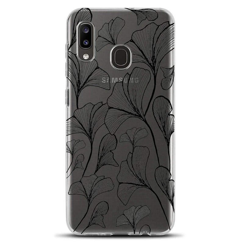 کاور مگافون طرح برگ مدل C51-B مناسب برای گوشی موبایل سامسونگ Galaxy A20 / A30
