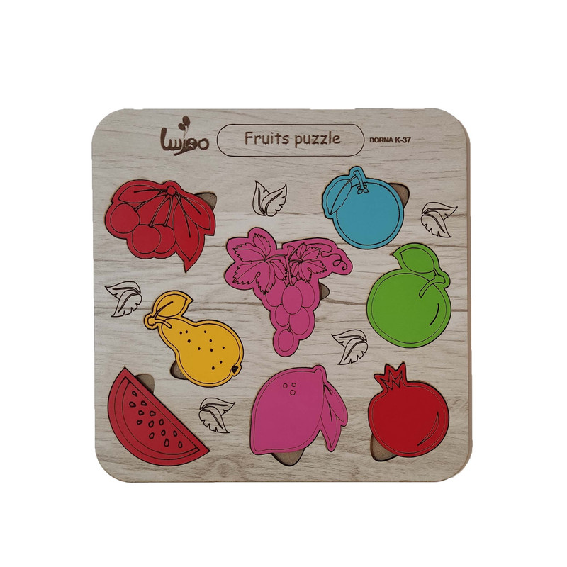 بازی آموزشی مدل جورچین میوه ها کد k-37