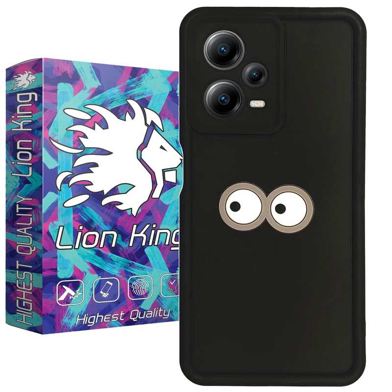 کاور لاین کینگ طرح کافه چی مناسب برای گوشی موبایل شیائومی Redmi Note 12 Pro Plus 5G / Redmi Note 12 Explorer 5G