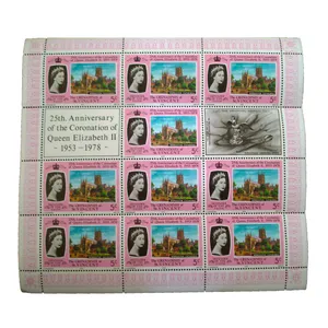 تمبر یادگاری مدل ملل کد aa-365 مجموعه 12 عددی