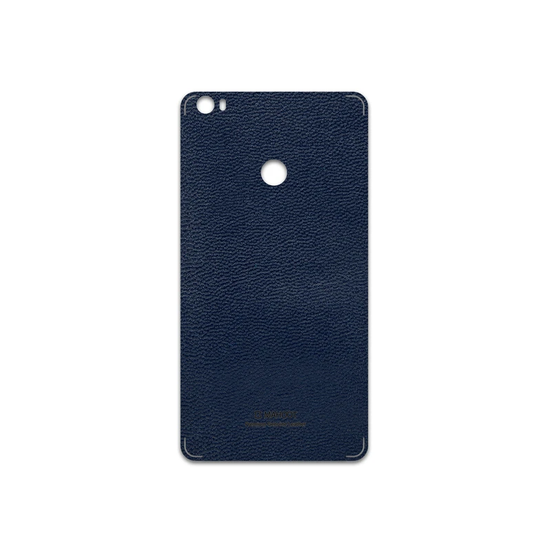 برچسب پوششی ماهوت مدل Deep-Blue-Leather مناسب برای گوشی موبایل شیائومی Mi Max
