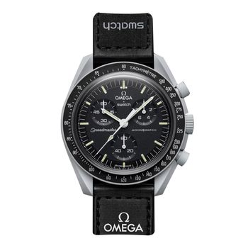 ساعت مچی عقربه‌ای مکانیکی امگا سواچ مدل Mission to the Moon