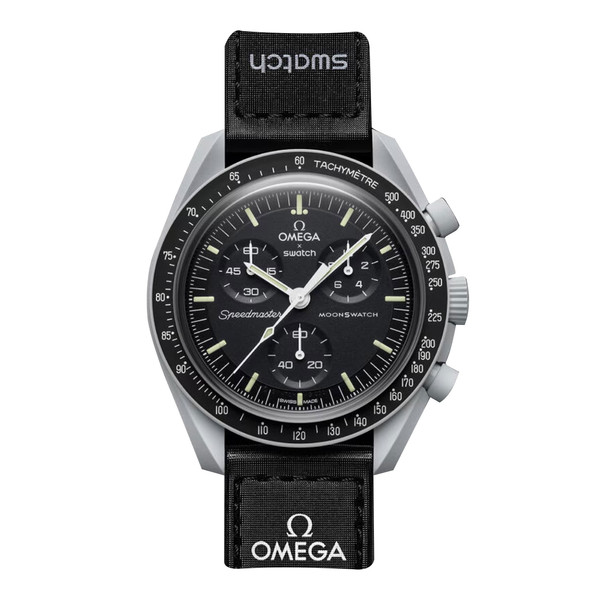 ساعت مچی عقربه‌ای مکانیکی امگا سواچ مدل Mission to the Moon