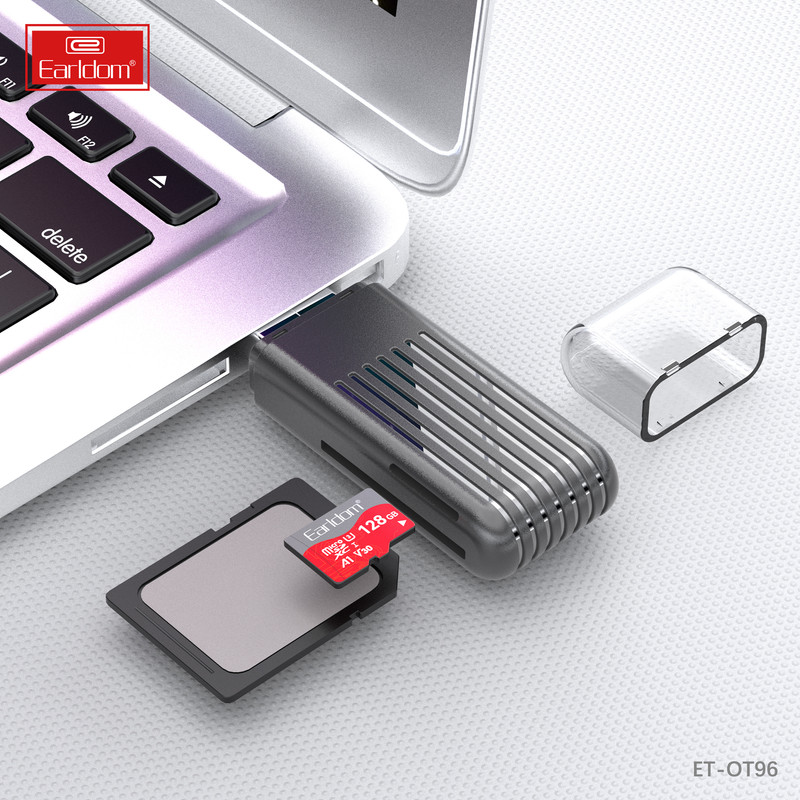 کارت‌خوان ارلدام مدل 2IN1 Card Reader OT96