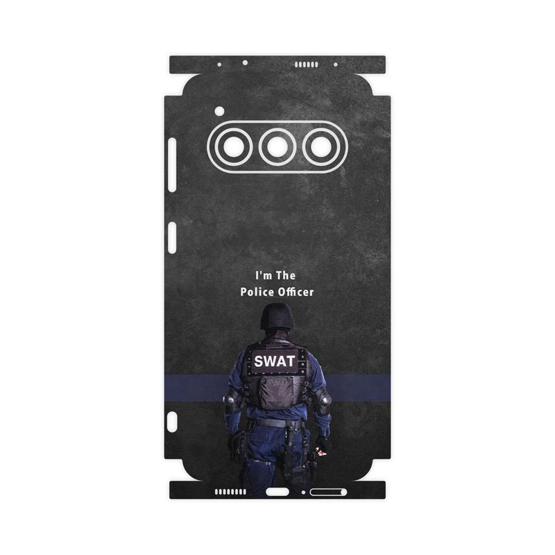 برچسب پوششی ماهوت مدل Police Officer-FullSkin مناسب برای گوشی موبایل داریا Bond II 5G