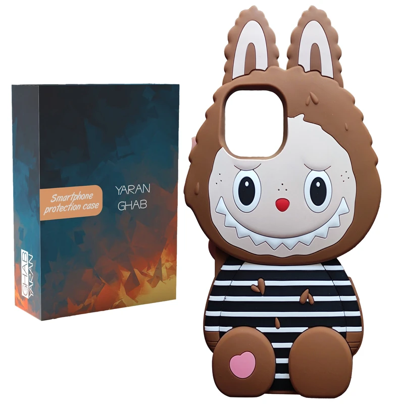 کاور قاب یاران مدل labubu مناسب برای گوشی موبایل اپل iPhone 16 Pro 