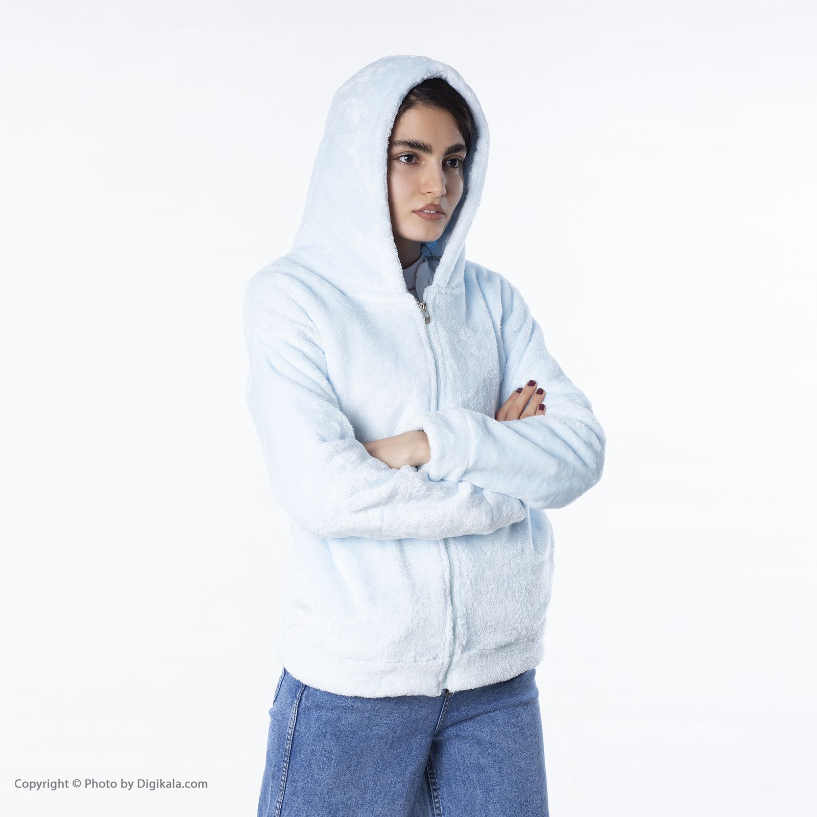 سویشرت زنانه آر اِن اِس مدل 11071042-7 - - 21