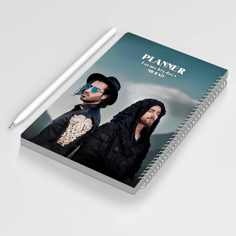 دفتر برنامه ریزی مستر راد طرح ماکان بند مدل پلنر روزانه کد fiory 1698