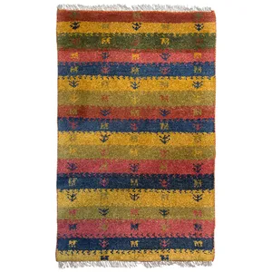 گبه دستباف نیم متری کد 43