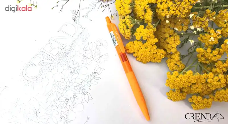 خودکار کرند مدل GP1 قطر نوشتاری 0.7 میلی متر بسته ۱۲ عددی