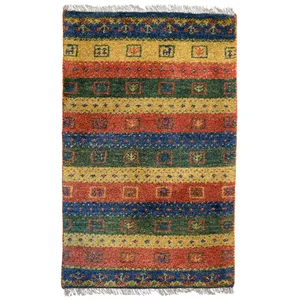 گبه دستباف نیم متری کد 522