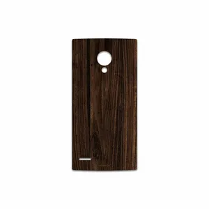 MAHOOT Dark Walnut Wood Cover Sticker for LG FX0 Firefox
