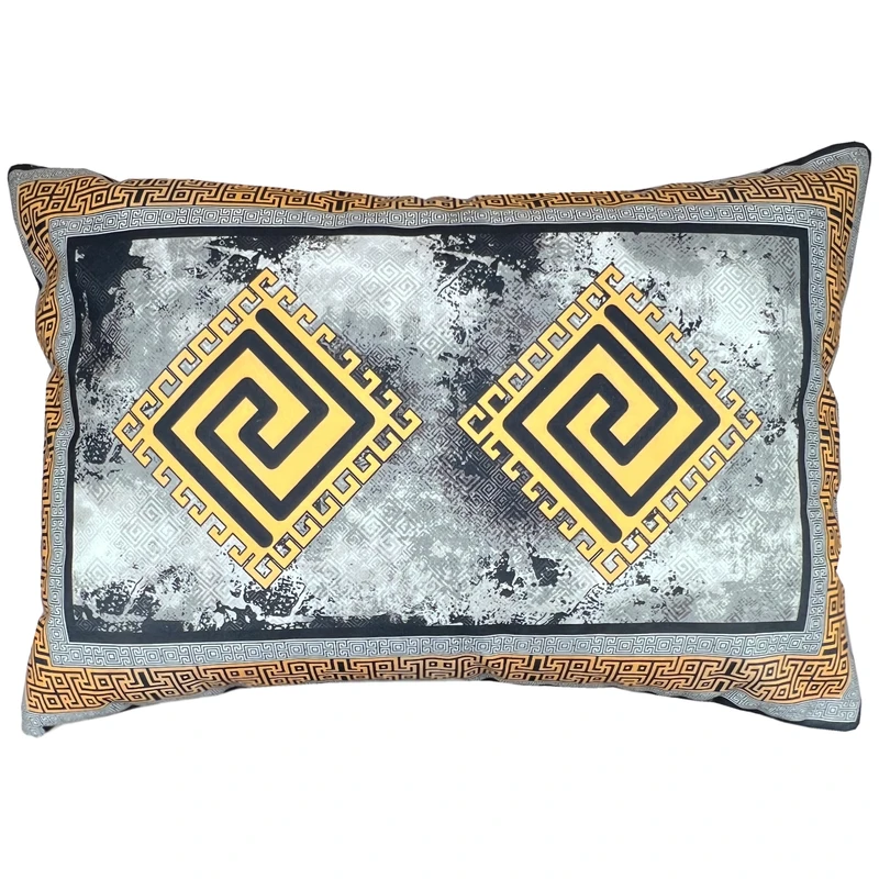 رو بالشی مدل مخمل کتیبه ای کد ROB-0043 سایز 45*65 سانتی متر