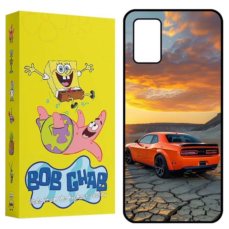 کاور باب قاب طرح ماشین مدل BCPA03S مناسب برای گوشی موبایل سامسونگ Galaxy A02s / M02s / A03s / F02s