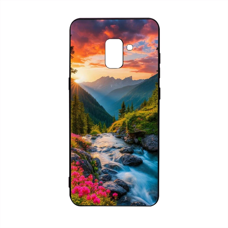 کاور قاب موبایل مدل G مناسب برای گوشی موبایل سامسونگ Galaxy A8 Plus