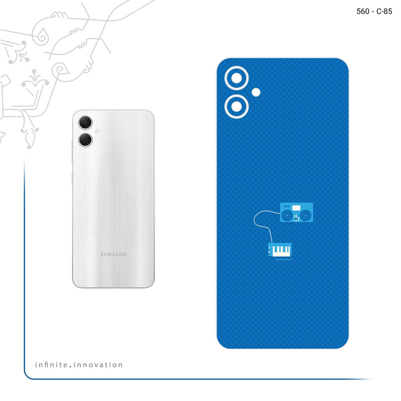 برچسب پوششی ماهوت مدل Minimal DJ Icon مناسب برای گوشی موبایل سامسونگ Galaxy A05