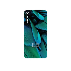 MAHOOT Green Feather Cover Sticker for Huawei Y9S