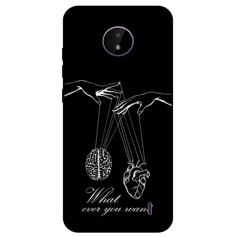 کاور مگافون طرح فکر و احساس مدل 1899 مناسب برای گوشی موبایل نوکیا C10 / C20     