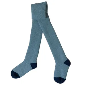 جوراب شلواری دخترانه الایو مدل حوله ای