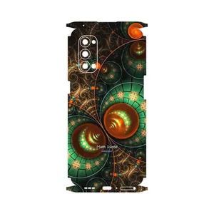 MAHOOT Mathematical Geometric Shape 3-FullSkin Cover Sticker for Oppo Reno4 Pro 5G