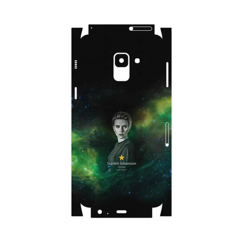 برچسب پوششی ماهوت مدل Scarlett Johansson-FullSkin مناسب برای گوشی موبایل سامسونگ Galaxy A8 2018