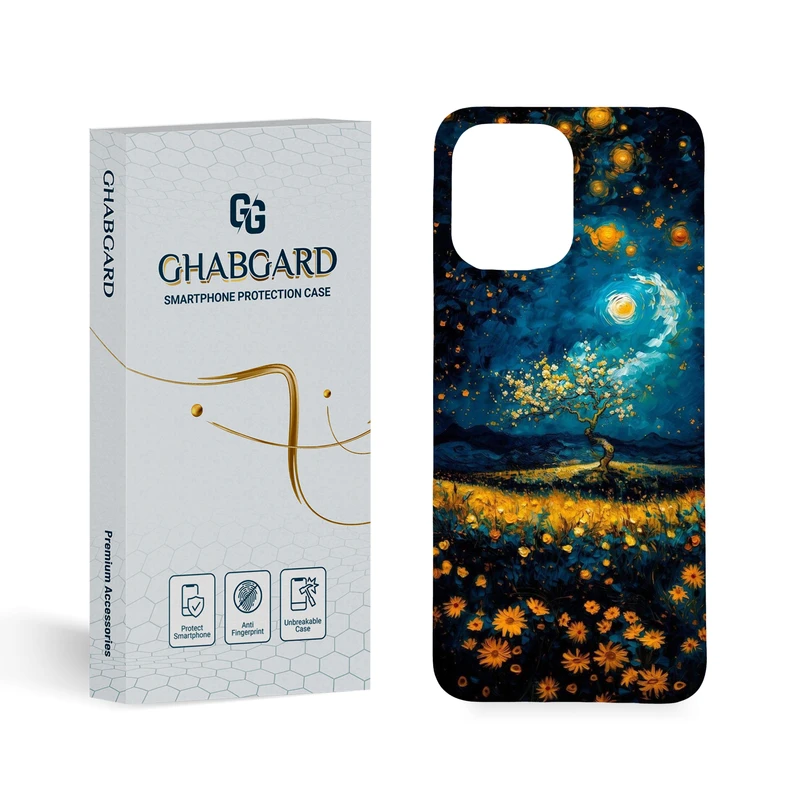 کاور گارد قاب مدل هنری مناسب برای گوشی موبایل شیائومی Redmi 12 4G/ 5G