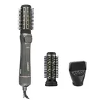 سشوار برس‌دار چرخشی 240 وات پرنسلی مدل PR312AT، موتور DC، وزن 1430 گرم، دارای سری شانه‌دار، سری برس‌دار گرد پهن، سری چرخشی، کیف نگه‌دارنده، سری دندانه‌دار با ویژگی فرکنندگی، صاف‌کنندگی، حجم‌دهندگی